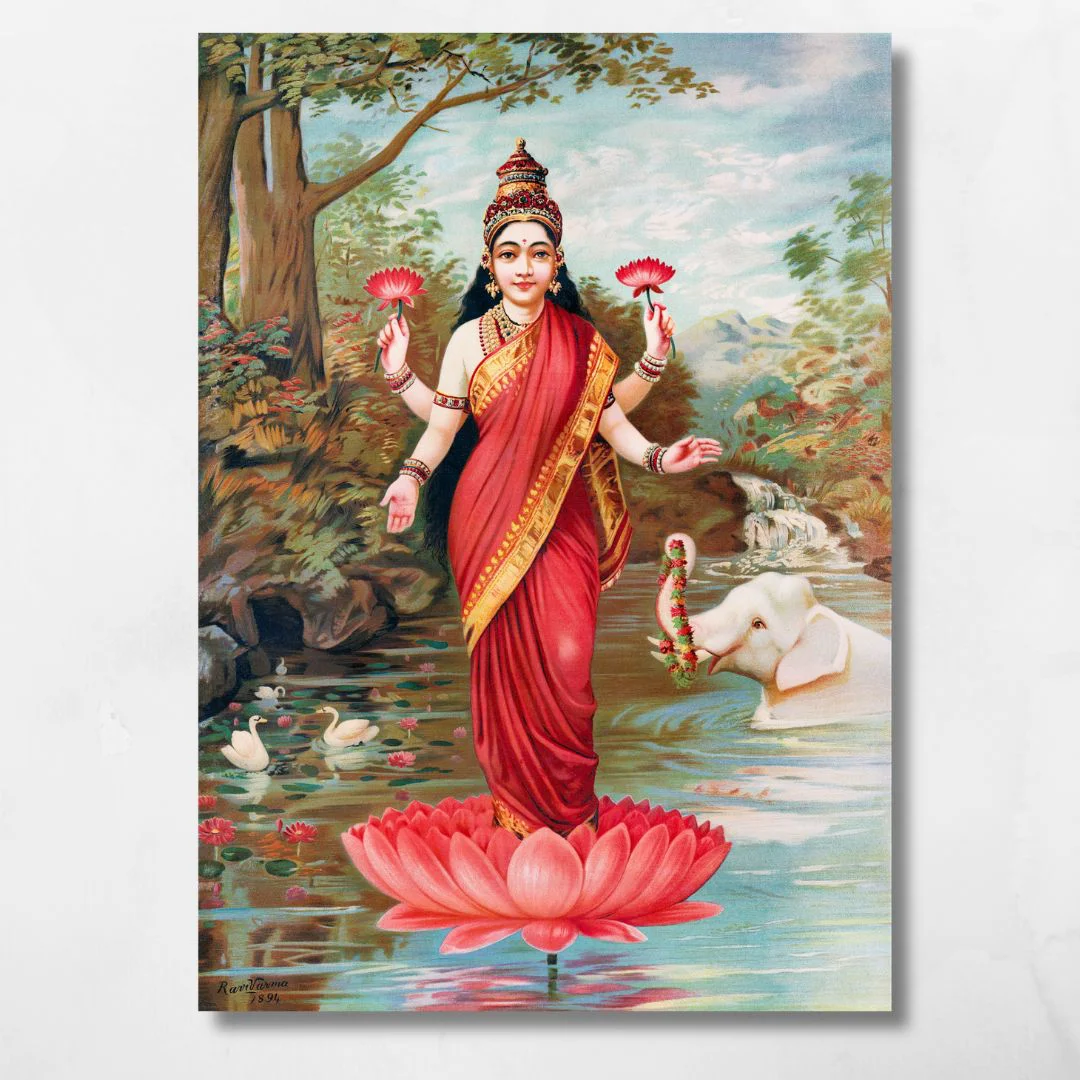 Laxmi by Raja Ravi Varma - Image 3