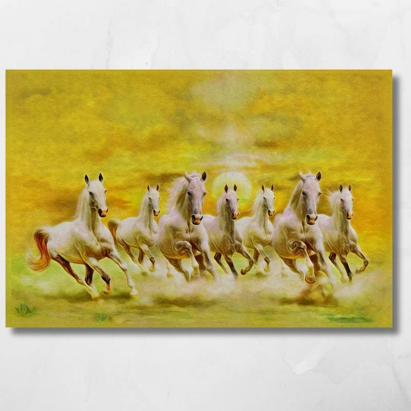 seven horses