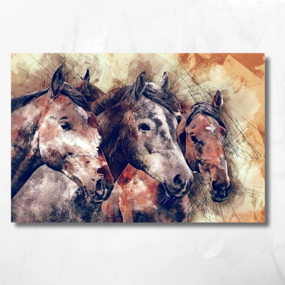 Three Horses - Image 3